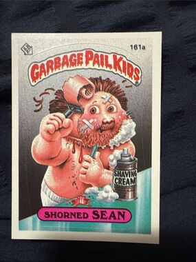 Shorned Sean Trading Card - Pink/Red